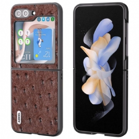 Case Hoesje Samsung Galaxy Z Flip 5 Telefoonhoesje Abeel Struisvogelstijl