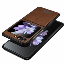 Hoesje Samsung Galaxy Z Flip 5 Kunstleer Sulada Bescherming Hoesje