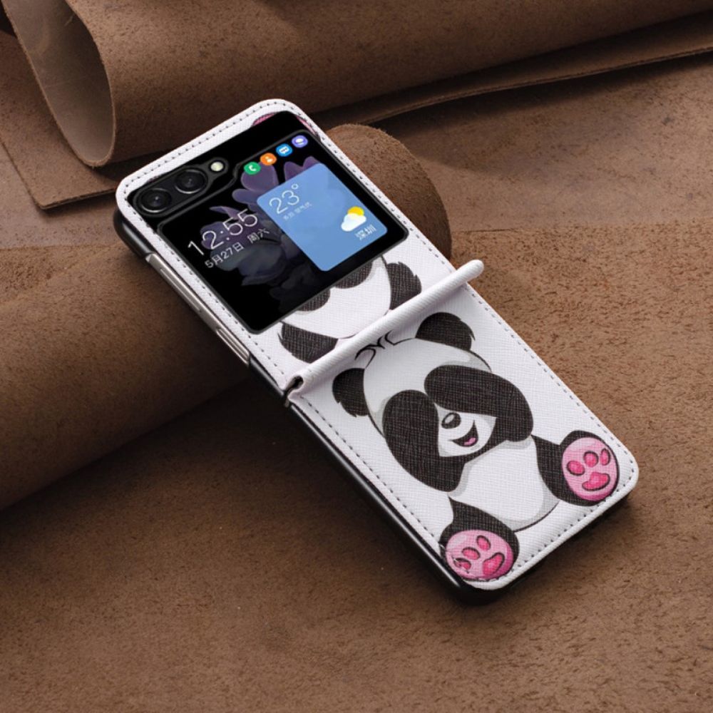 Hoesje Samsung Galaxy Z Flip 5 Panda Bescherming Hoesje