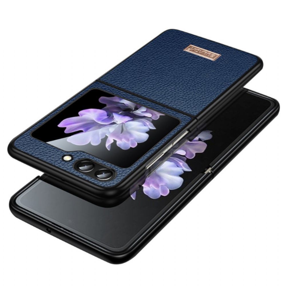 Hoesje Voor Samsung Galaxy Z Flip 5 Sulada Ledereffect