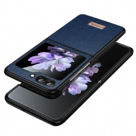 Hoesje Voor Samsung Galaxy Z Flip 5 Sulada Ledereffect