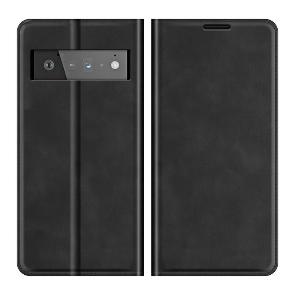 Bescherming Hoesje voor Google Pixel 6 Pro Folio-hoesje Skin-touch