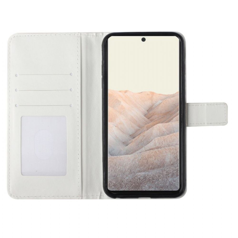 Flip Case voor Google Pixel 6 Pro Baby Liefde Paardebloem