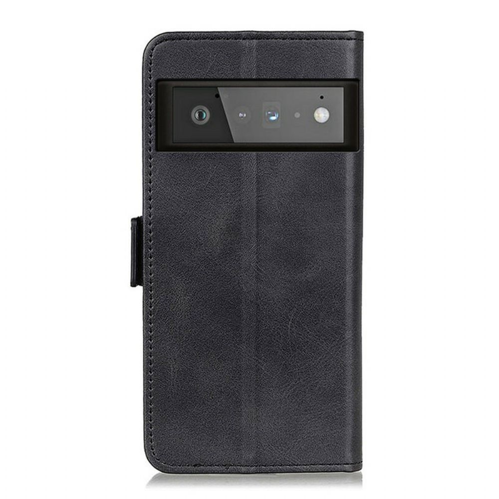 Flip Case voor Google Pixel 6 Pro Folio-hoesje Dubbele Klep