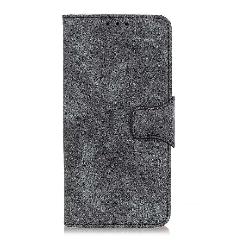 Flip Case voor Google Pixel 6 Pro Vintage Splitleer