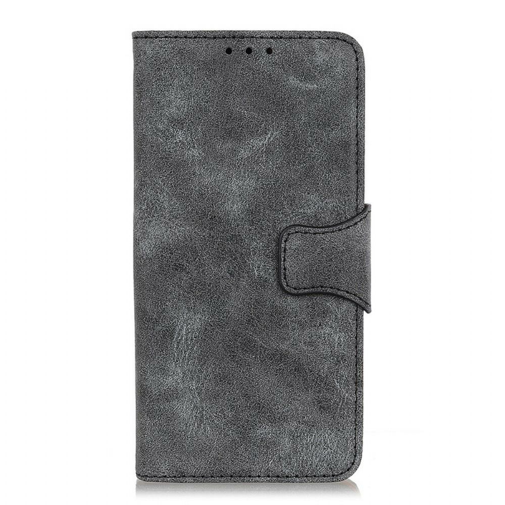 Folio-hoesje voor Google Pixel 6 Pro Flip Case Vintage Dubbelzijdige Magnetische Klep