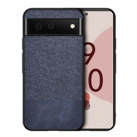 Hoesje voor Google Pixel 6 Pro Bitextuur Kunstleer