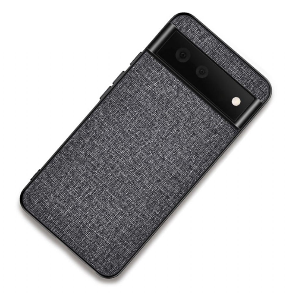 Hoesje voor Google Pixel 6 Pro Doek Textuur