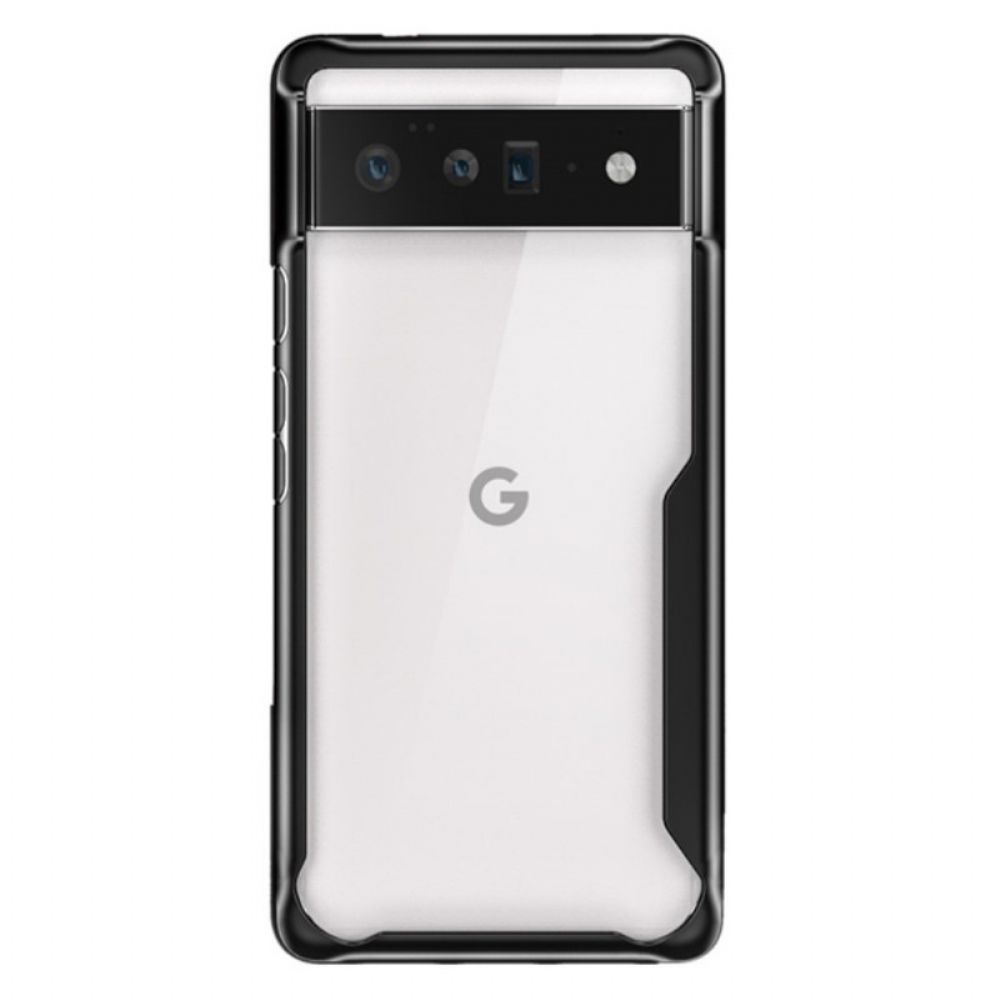 Hoesje voor Google Pixel 6 Pro Hybride Met Afgeschuinde Rand