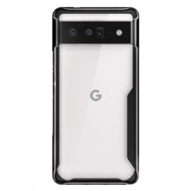 Hoesje voor Google Pixel 6 Pro Hybride Met Afgeschuinde Rand