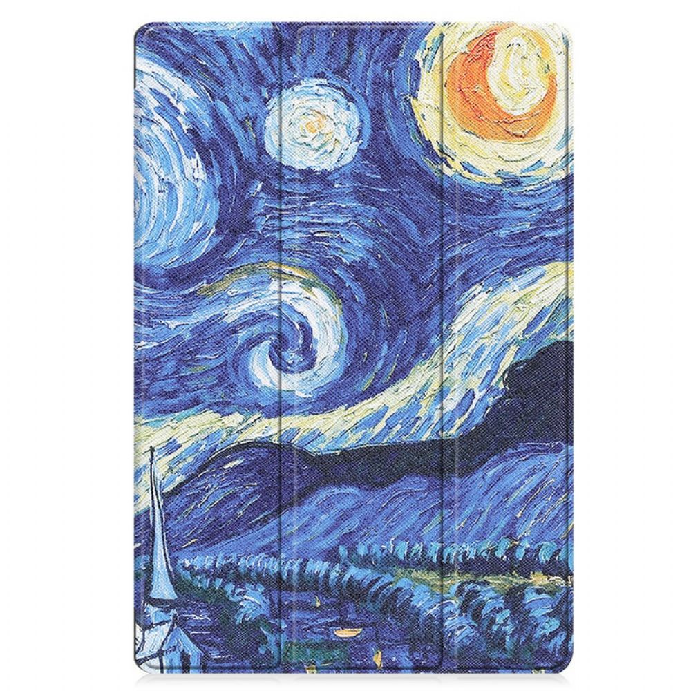 Bescherming Hoesje voor Samsung Galaxy Tab S7 Plus / Tab S8 Plus Verbeterde Van Gogh