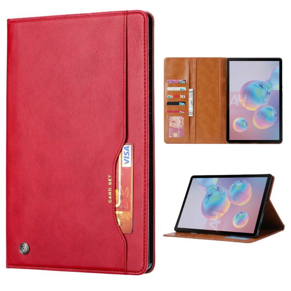 Cover voor Samsung Galaxy Tab S7 Plus / Tab S8 Plus Kaartenset