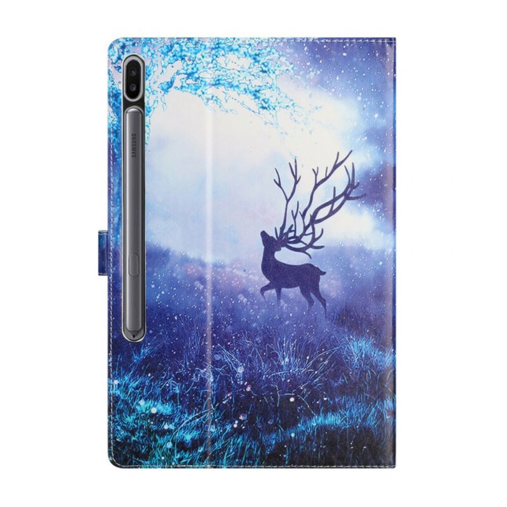 Flip Case voor Samsung Galaxy Tab S7 Plus / Tab S8 Plus Hert