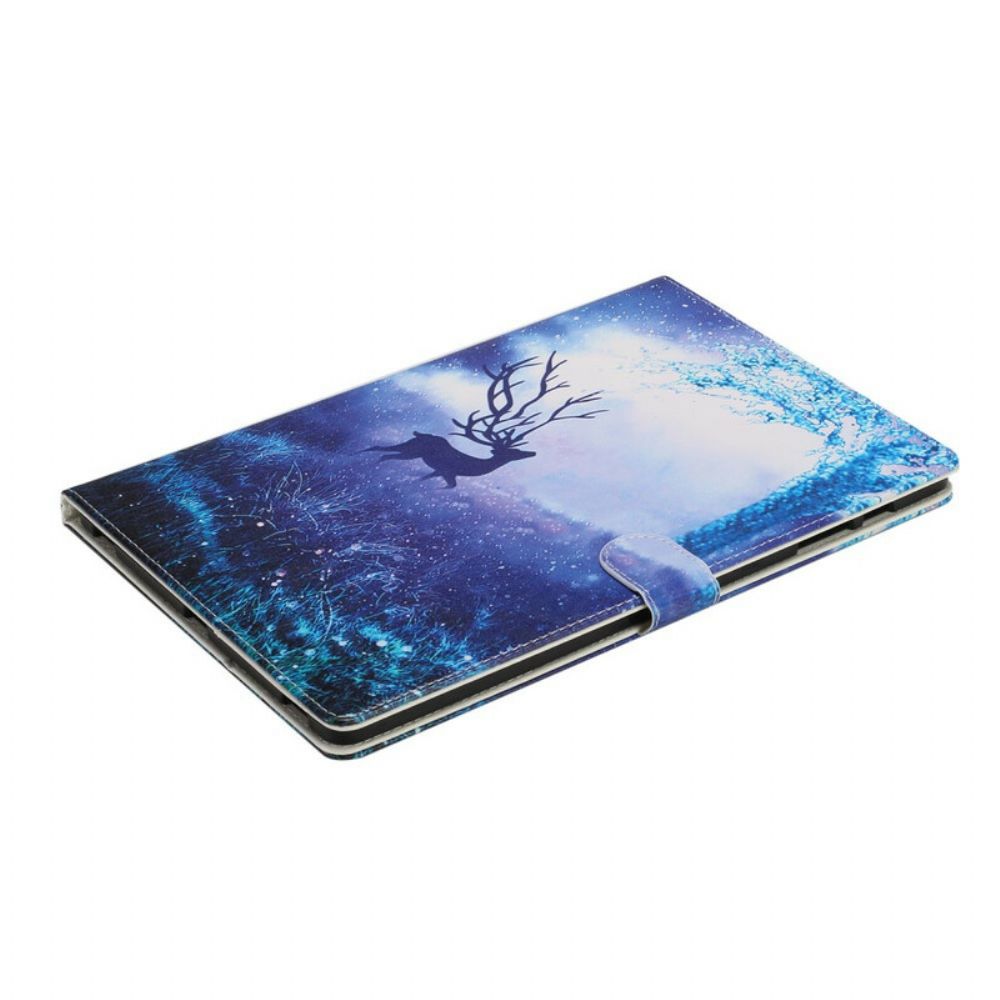 Flip Case voor Samsung Galaxy Tab S7 Plus / Tab S8 Plus Hert