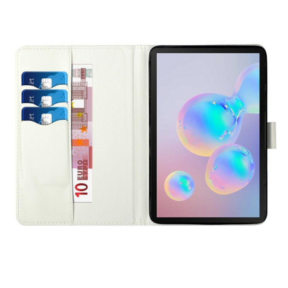 Flip Case voor Samsung Galaxy Tab S7 Plus / Tab S8 Plus Hert