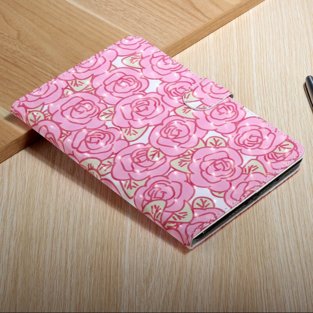 Folio-hoesje voor Samsung Galaxy Tab S7 Plus / Tab S8 Plus Bloemen