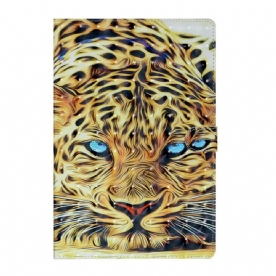 Folio-hoesje voor Samsung Galaxy Tab S7 Plus / Tab S8 Plus Tijger Kunst