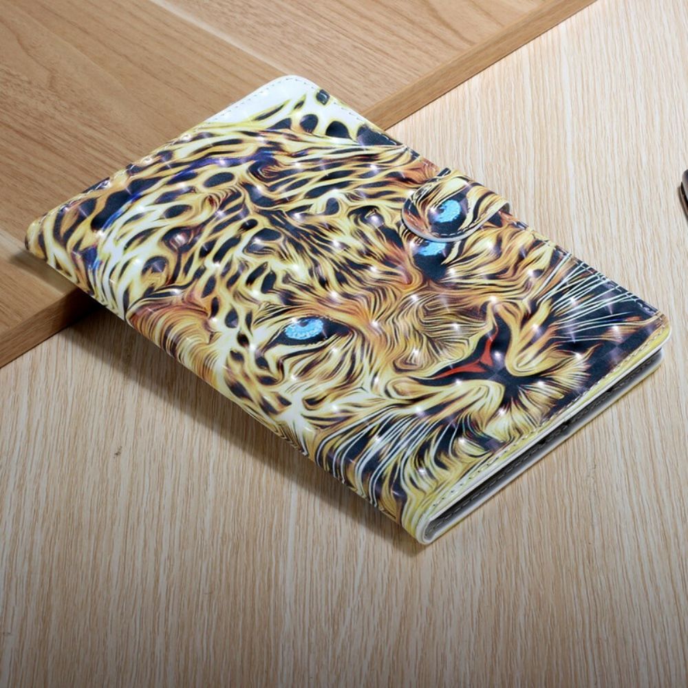 Folio-hoesje voor Samsung Galaxy Tab S7 Plus / Tab S8 Plus Tijger Kunst