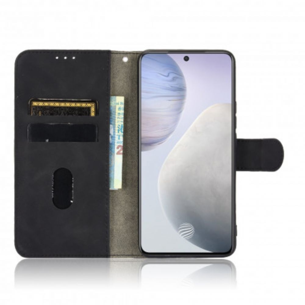 Flip Case voor Vivo X60 Vintage Lederen Stijl