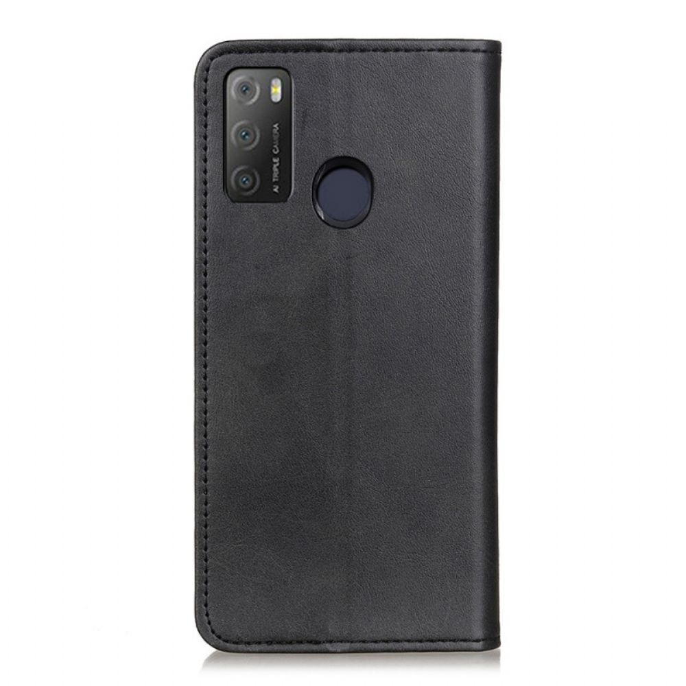 Bescherming Hoesje voor Alcatel 1S / 3L (2021) Folio-hoesje Elegantie Splitleer