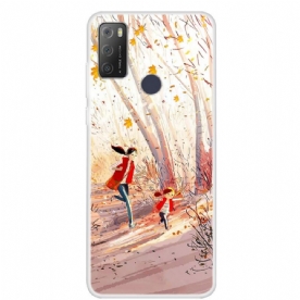 Hoesje voor Alcatel 1S / 3L (2021) Herfstlandschap