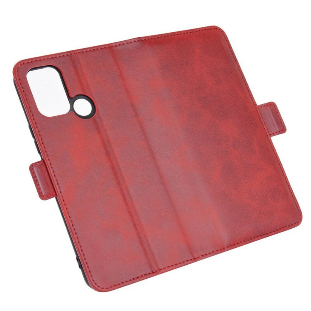 Folio-hoesje voor Realme 7i Flip Case Dubbele Klep