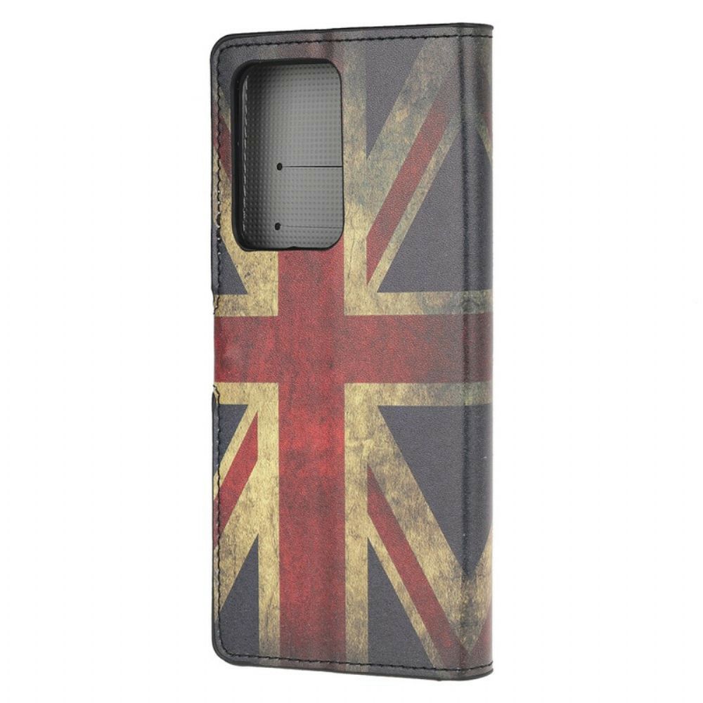 Folio-hoesje voor Samsung Galaxy Note 20 Ultra Engeland Vlag