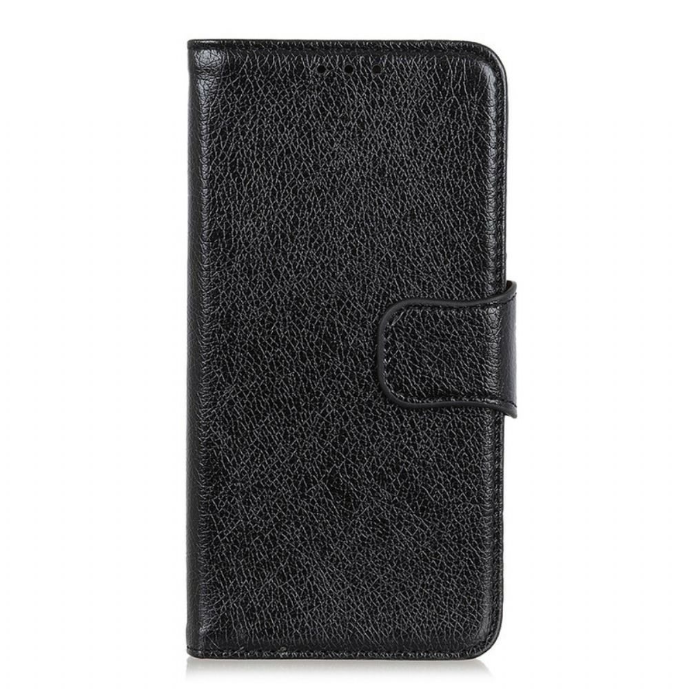 Folio-hoesje voor Samsung Galaxy Note 20 Ultra Gesplitst Nappaleer