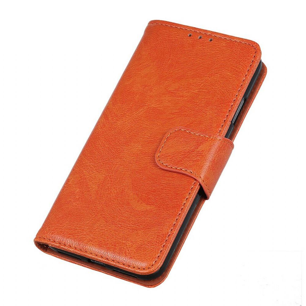 Folio-hoesje voor Samsung Galaxy Note 20 Ultra Gesplitst Nappaleer