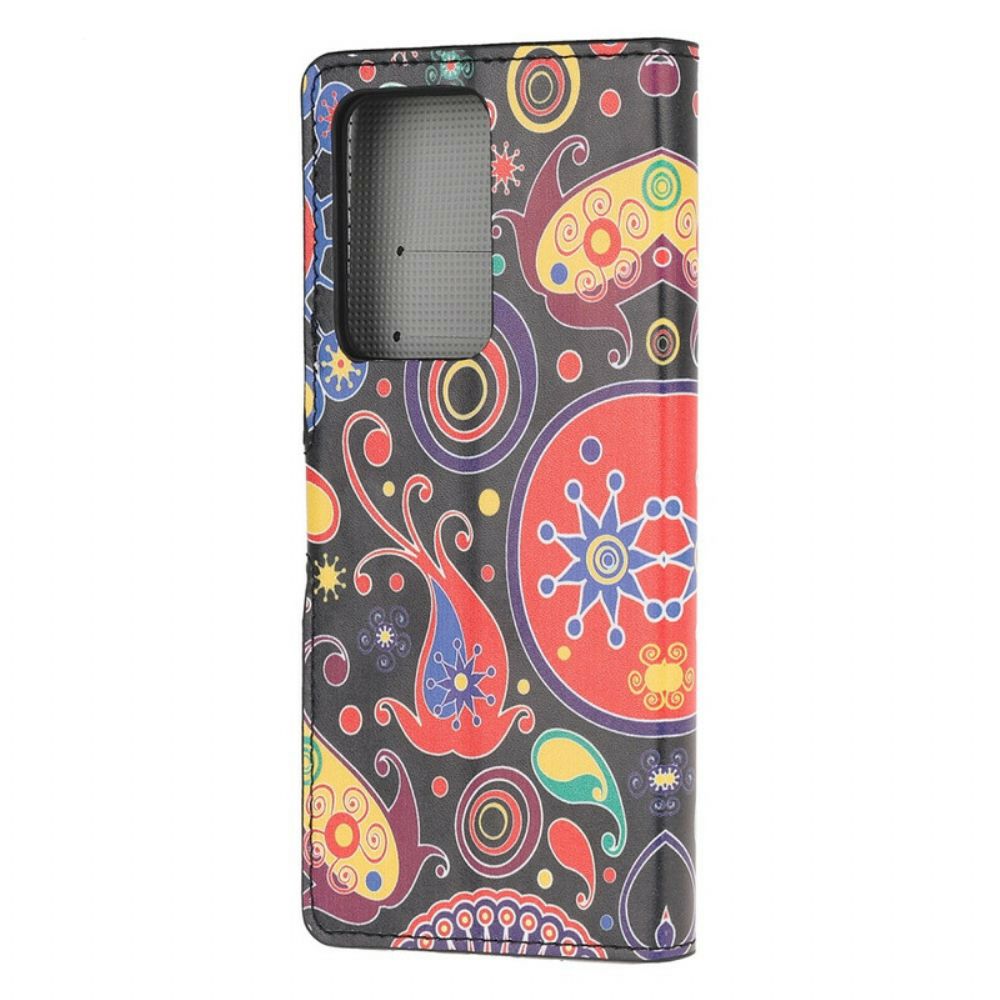 Folio-hoesje voor Samsung Galaxy Note 20 Ultra Galaxy Tekeningen