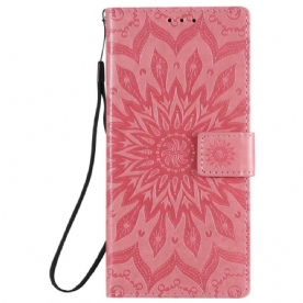 Folio-hoesje voor Samsung Galaxy Note 20 Ultra Zonnebloem