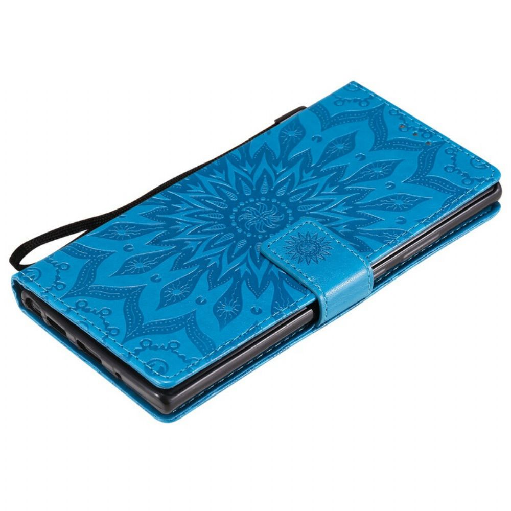 Folio-hoesje voor Samsung Galaxy Note 20 Ultra Zonnebloem