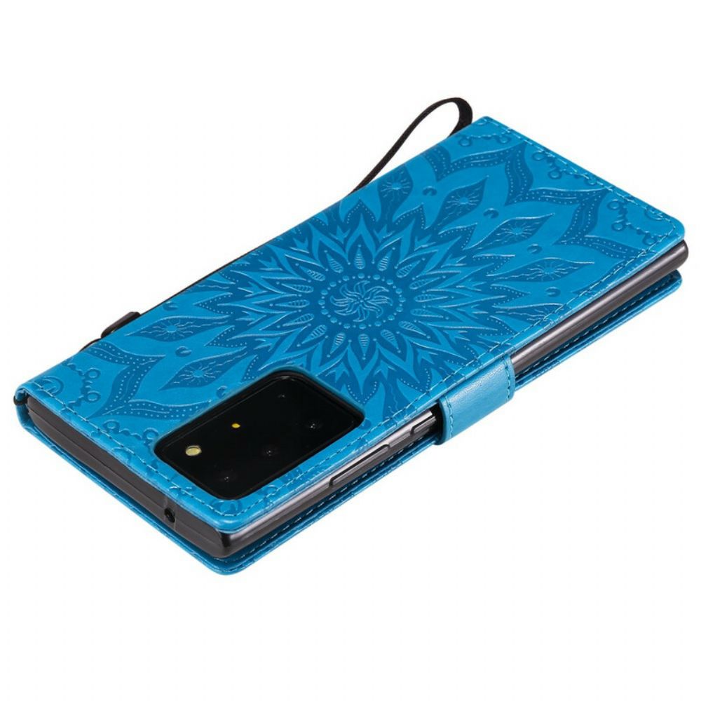 Folio-hoesje voor Samsung Galaxy Note 20 Ultra Zonnebloem