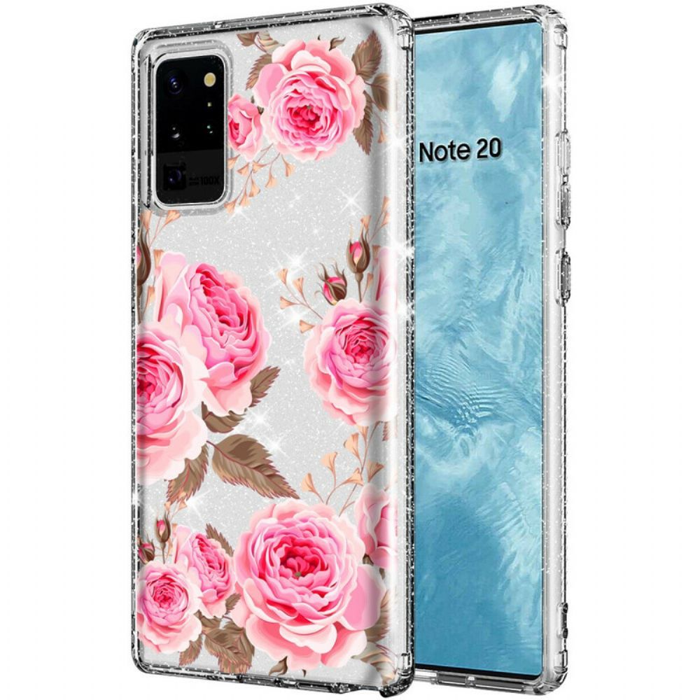 Hoesje voor Samsung Galaxy Note 20 Ultra Mijn Favoriete Boeket