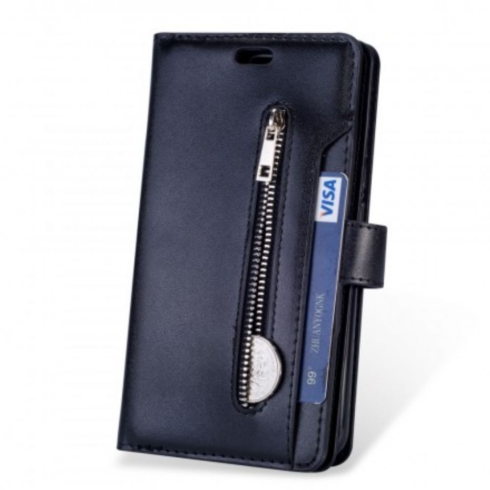 Folio-hoesje voor Huawei Mate 20 Lite Portemonnee Met Lanyard