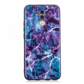 Hoesje voor Huawei Mate 20 Lite Paars Marmer