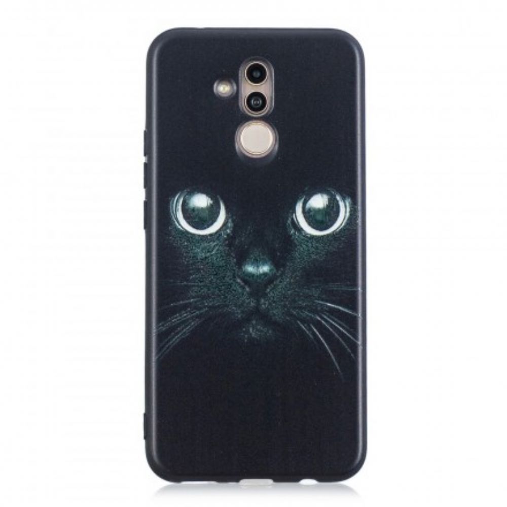 Telefoonhoesje voor Huawei Mate 20 Lite Kattenogen