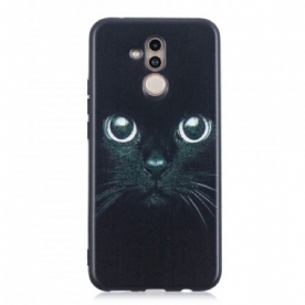 Telefoonhoesje voor Huawei Mate 20 Lite Kattenogen