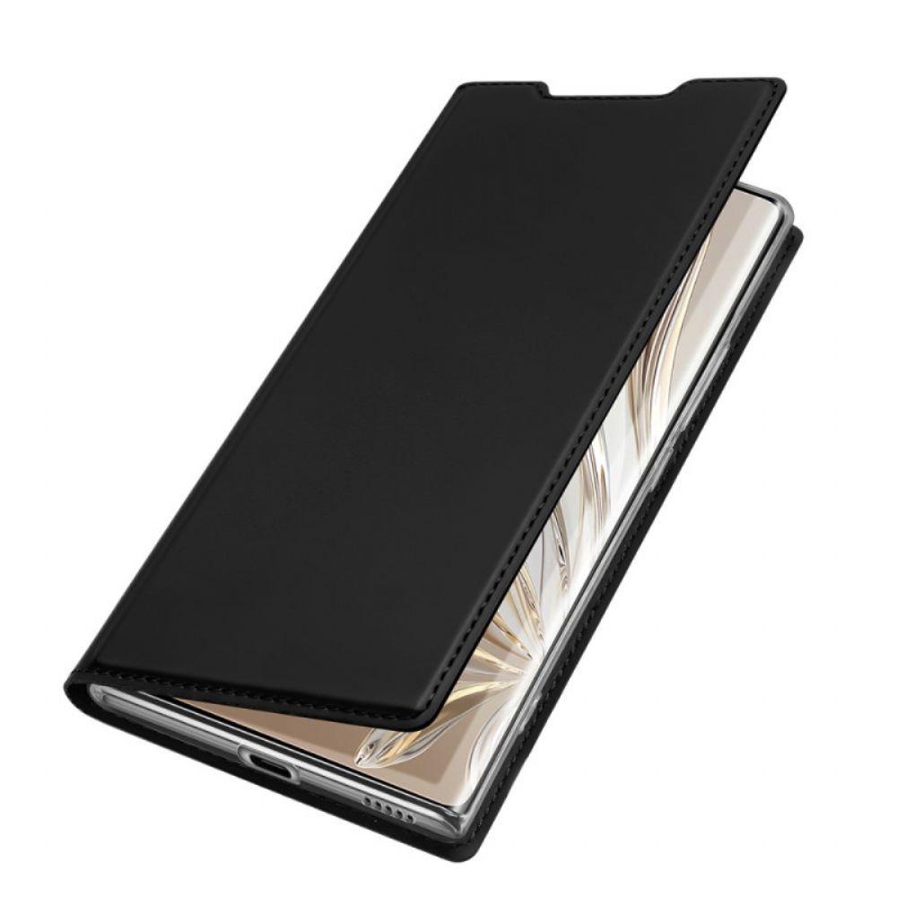 Bescherming Hoesje voor Honor 70 Folio-hoesje Skin Pro Dux Ducis