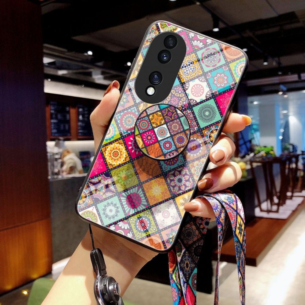 Hoesje voor Honor 70 Patchwork