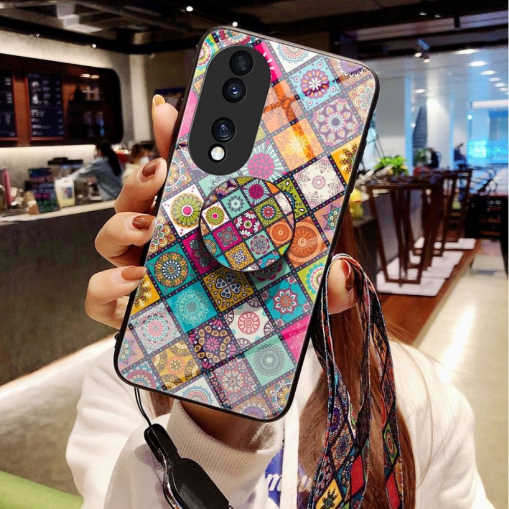 Hoesje voor Honor 70 Patchwork