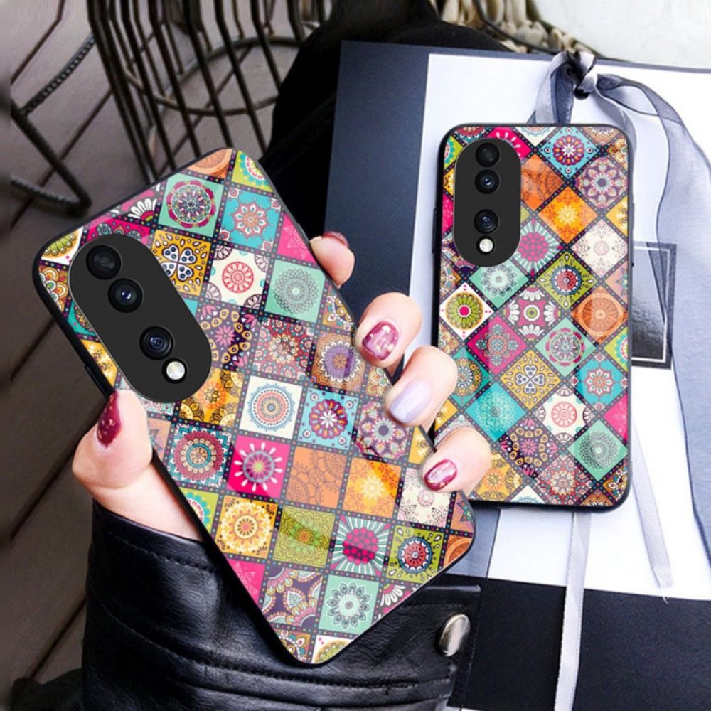 Hoesje voor Honor 70 Patchwork