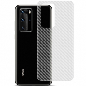 Achterfilm Voor Huawei P40 Carbon Style Imak