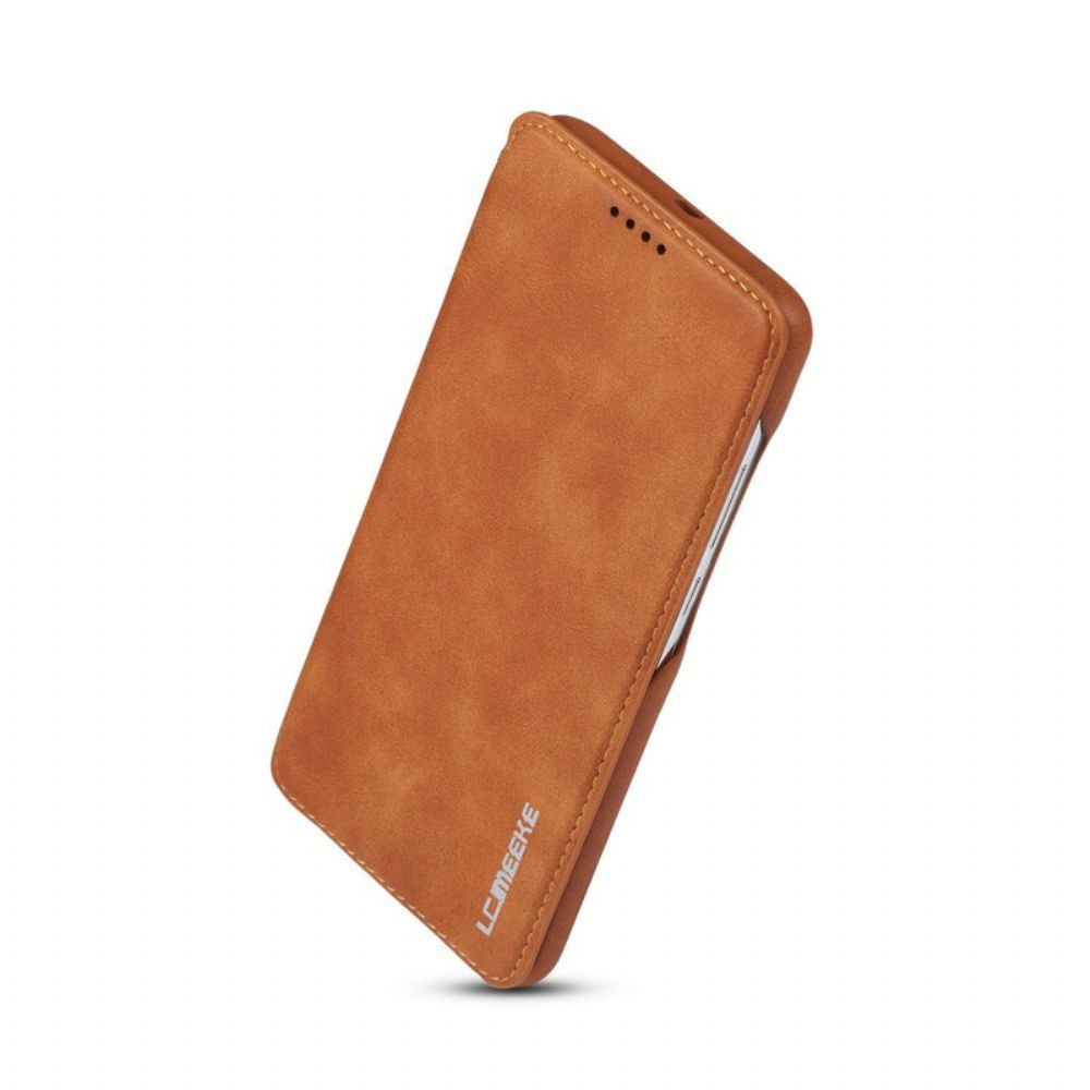 Bescherming Hoesje voor Huawei P40 Folio-hoesje Lc.imeeke Leereffect