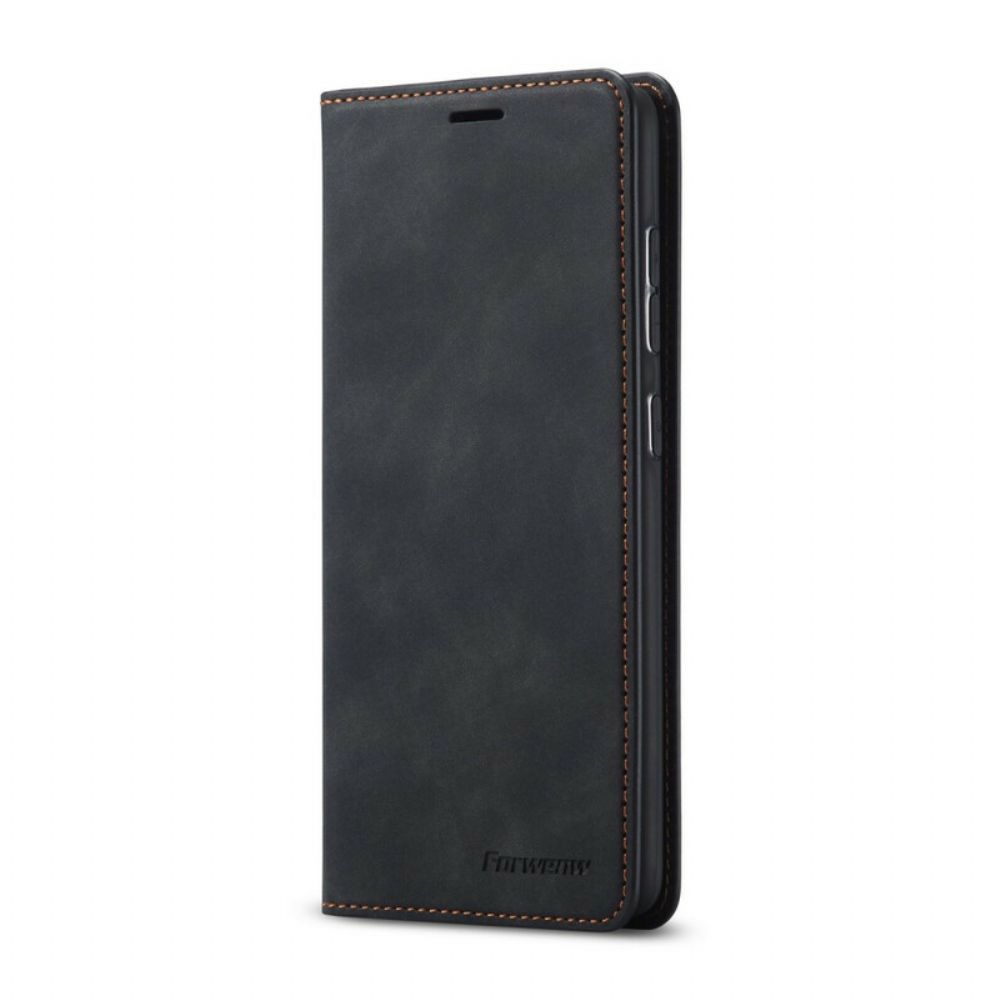 Bescherming Hoesje voor Huawei P40 Folio-hoesje Lederen Effect Voorwenw