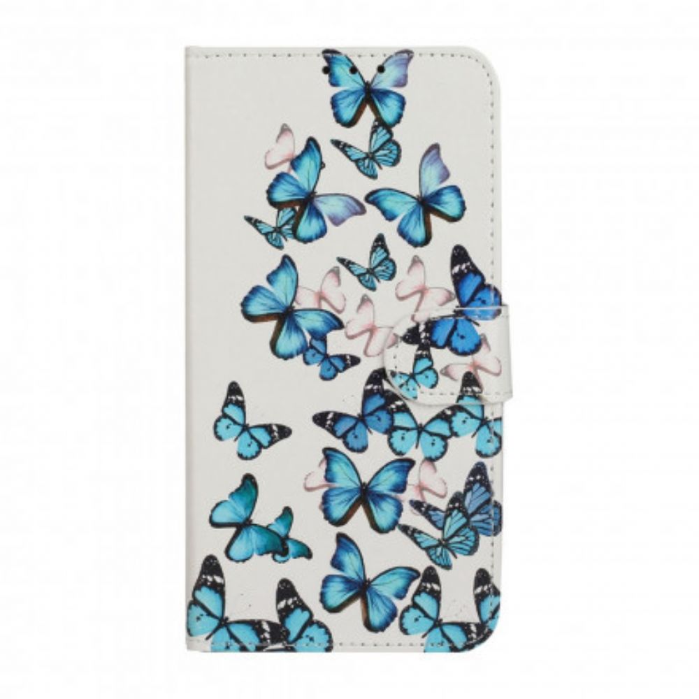 Flip Case voor Huawei P40 Extreme Bloemen