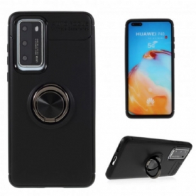 Hoesje voor Huawei P40 Draaiende Ring