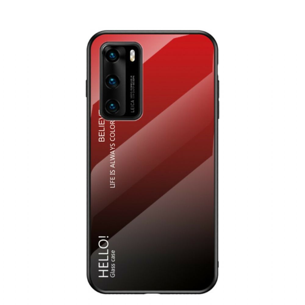 Hoesje voor Huawei P40 Hallo Gehard Glas