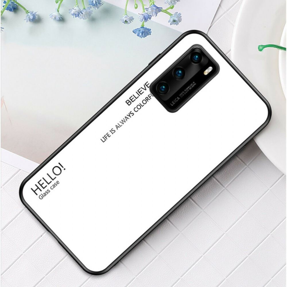 Hoesje voor Huawei P40 Hallo Gehard Glas