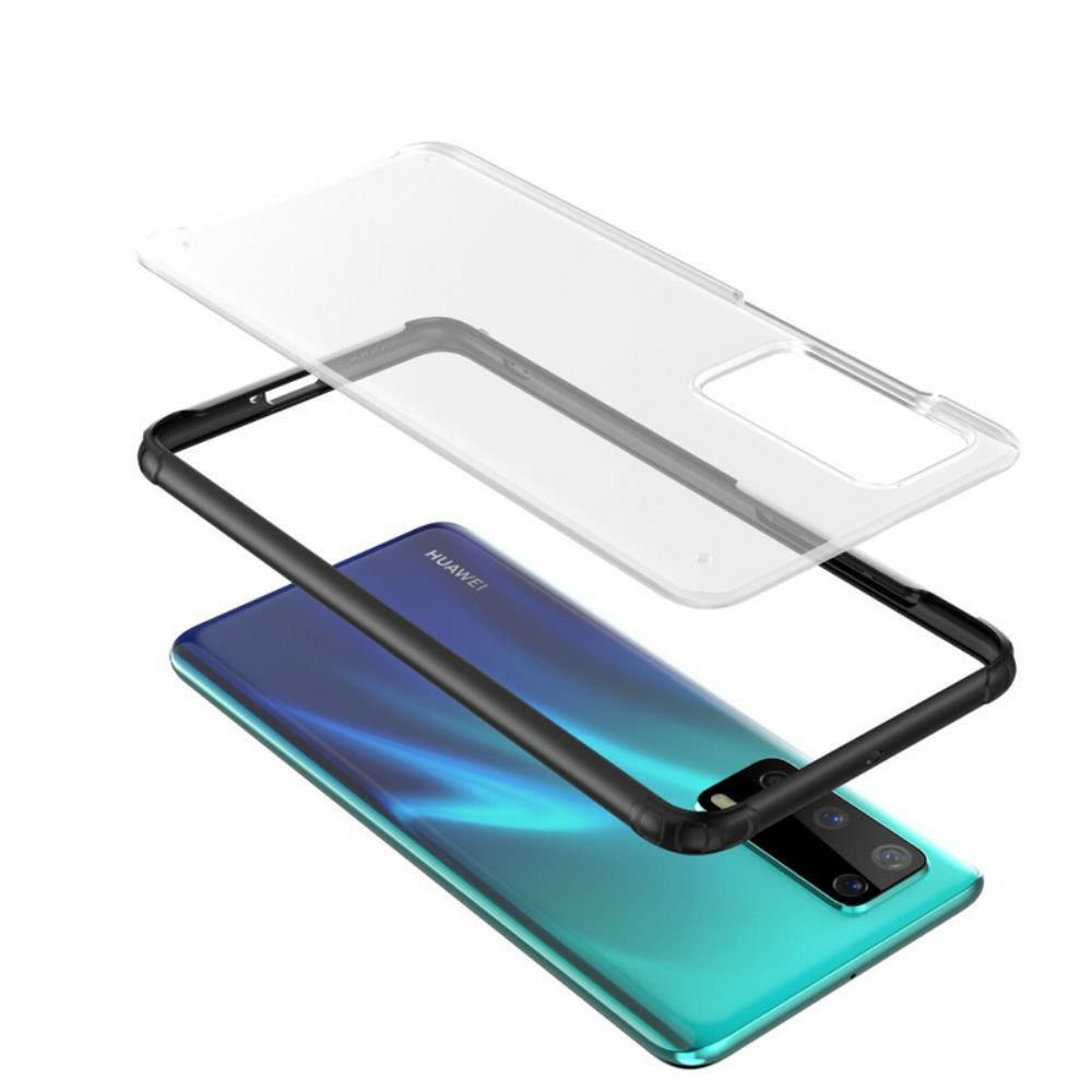 Hoesje voor Huawei P40 Hybride Ontwerp Siliconen Randen